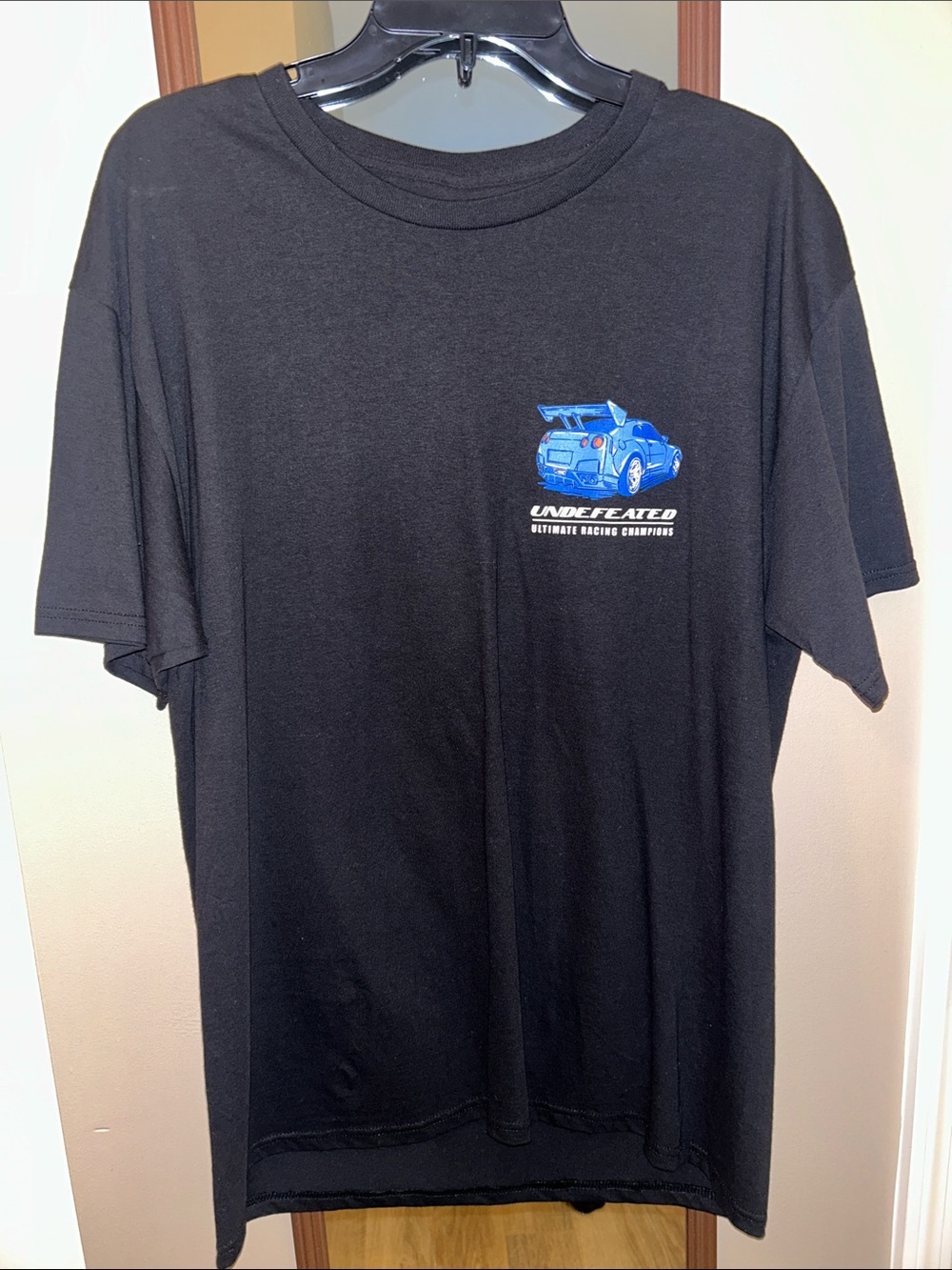 Men’s racing black Tee